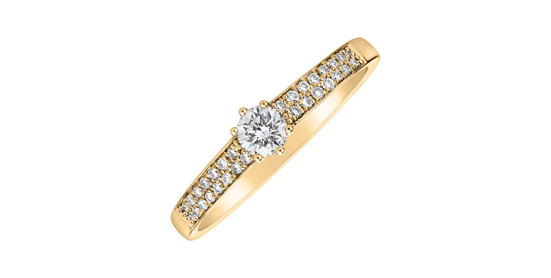 Prsten s diamanty Sparkling Romance