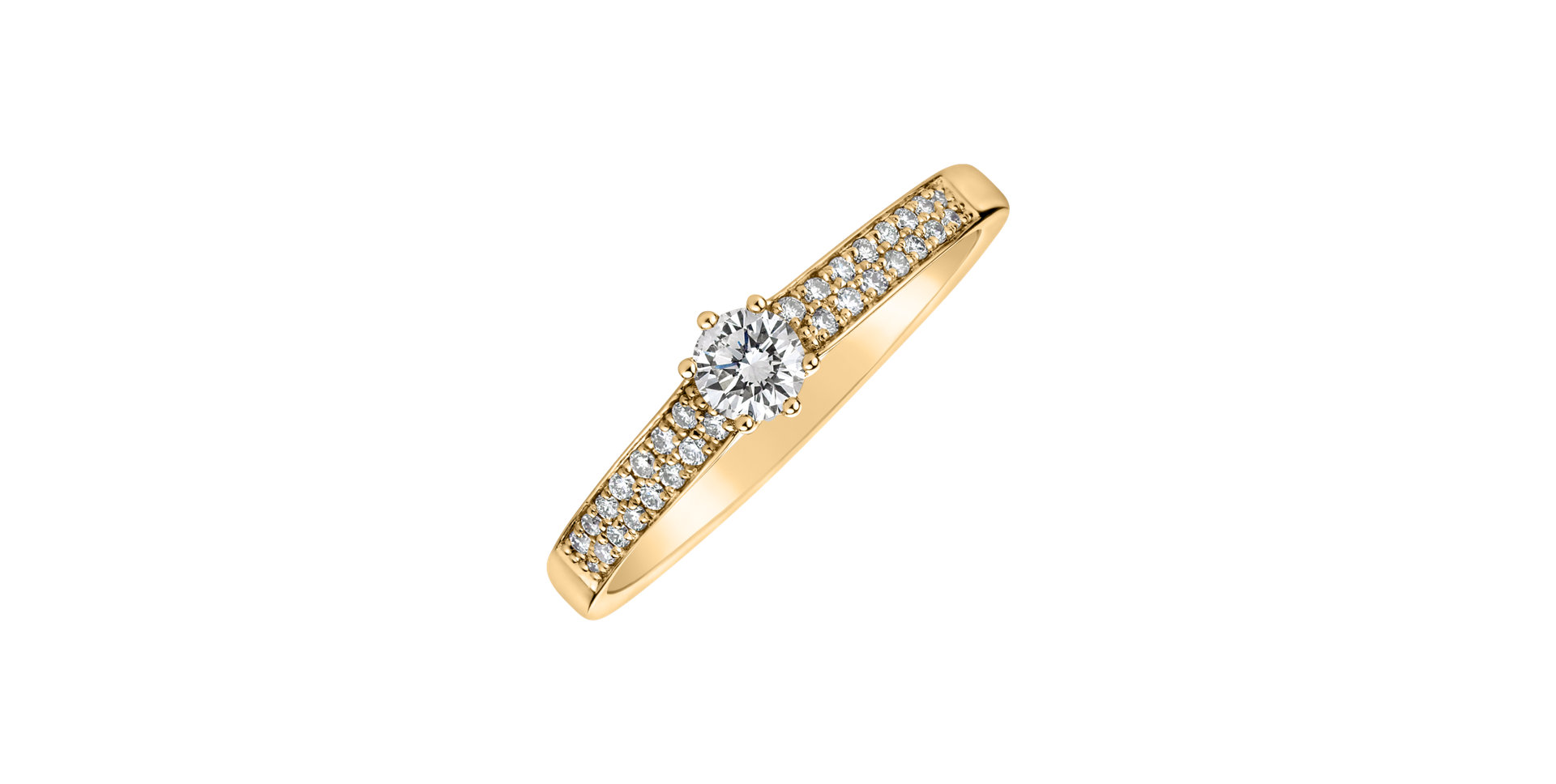 Prsten s diamanty Sparkling Romance