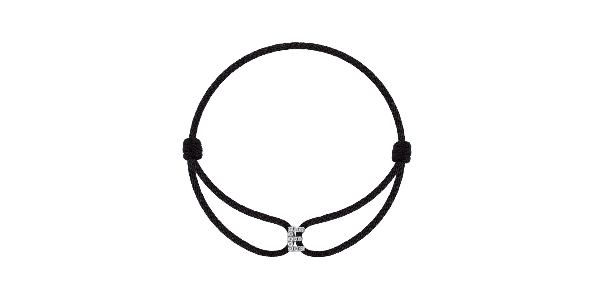 Náramek s diamanty Miracle Alphabet