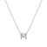 Náhrdelník s diamanty Glittering Letter M4