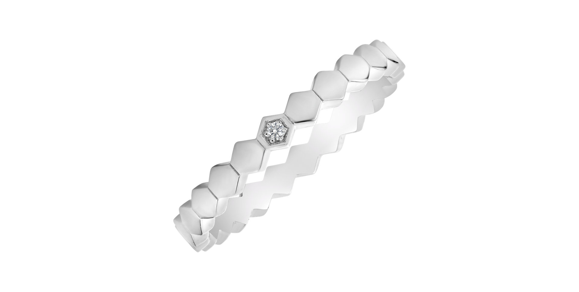 Prsten s diamantem Unique Infinity