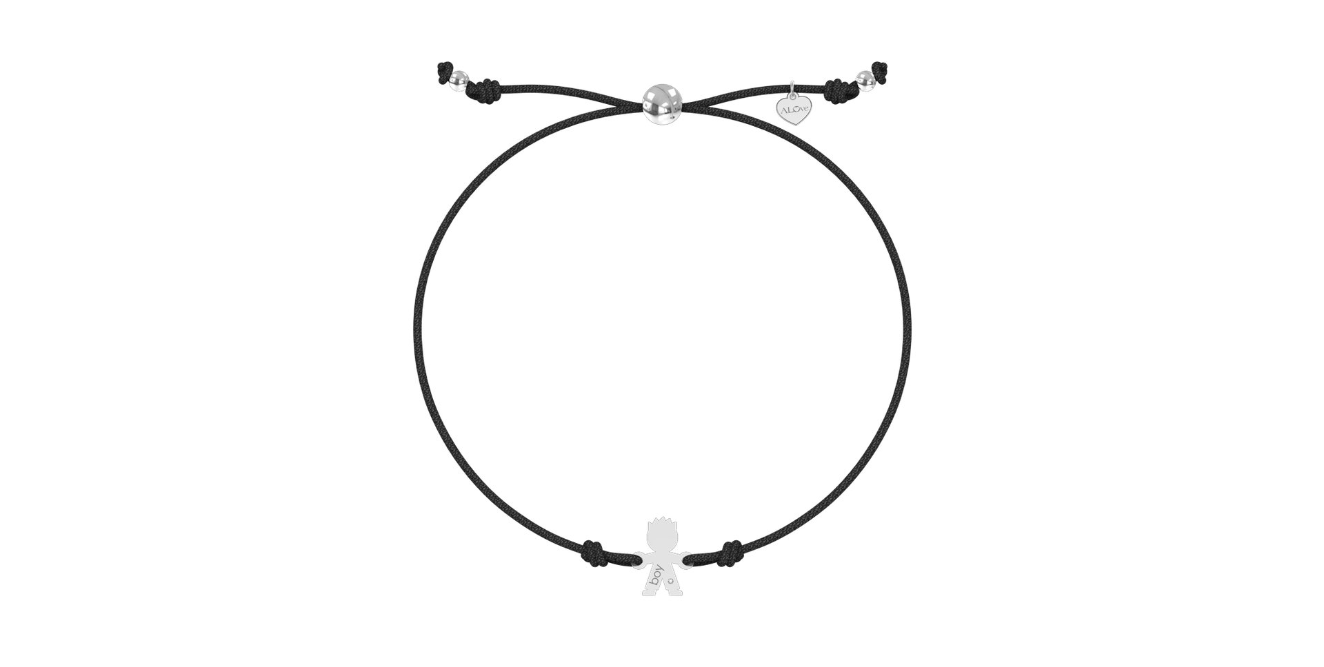 Náramek s diamantem Little Boy