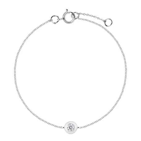 Náramek s diamantem Sparkling Dots