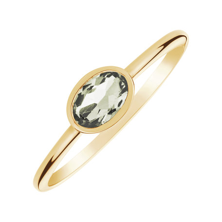 Prsten s ametystem green Space Bonbon