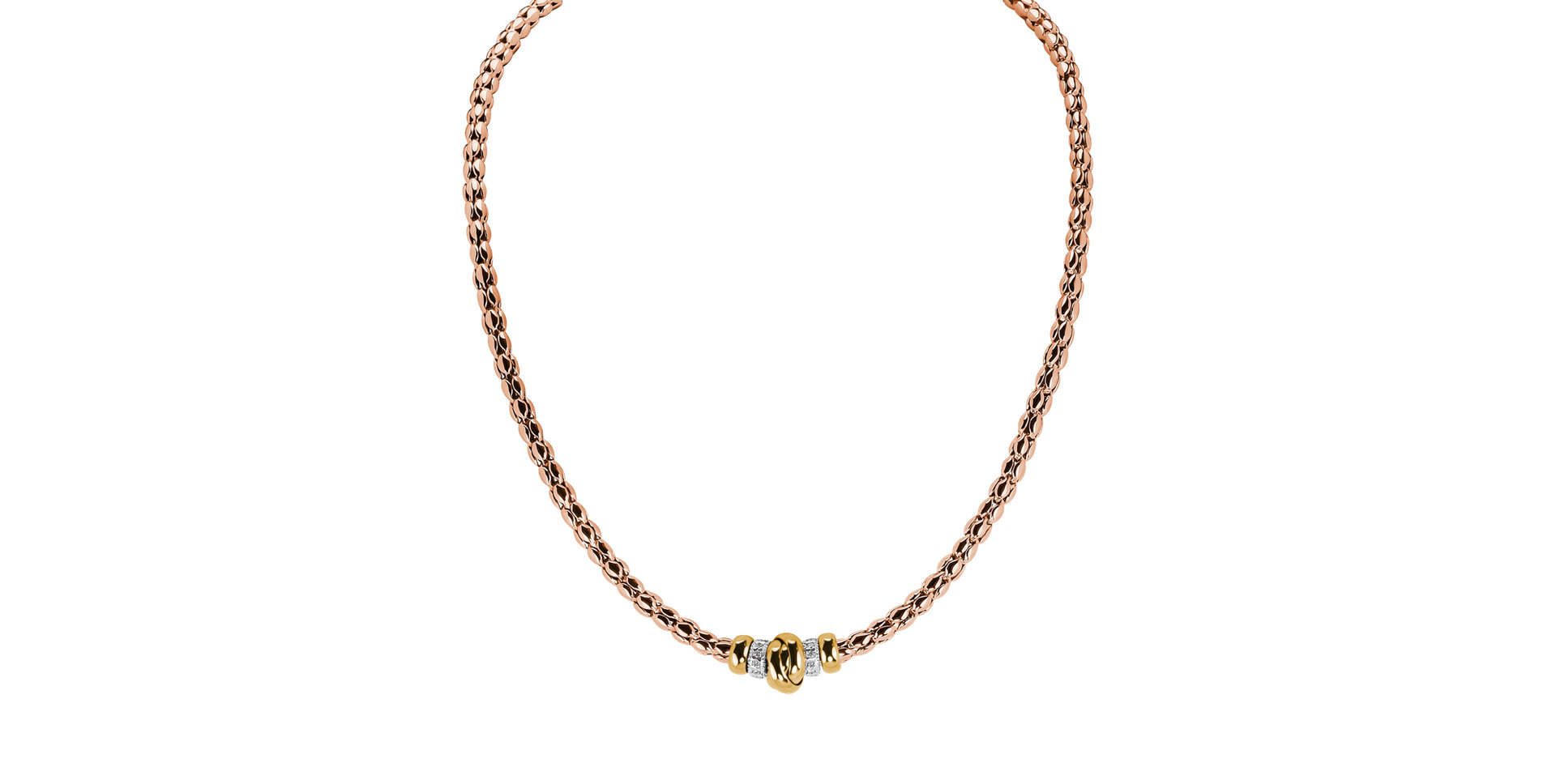 Náhrdelník s diamanty Luna