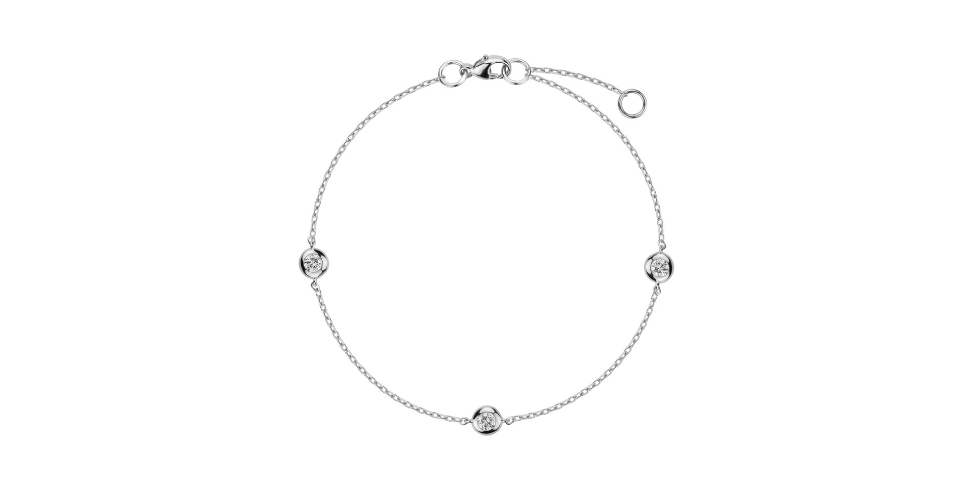 Náramek s diamanty Sparkling Dots