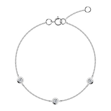 Náramek s diamanty Sparkling Dots