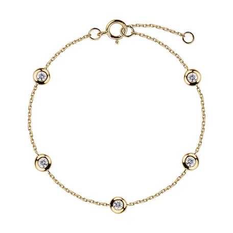 Náramek s diamanty Sparkling Dot