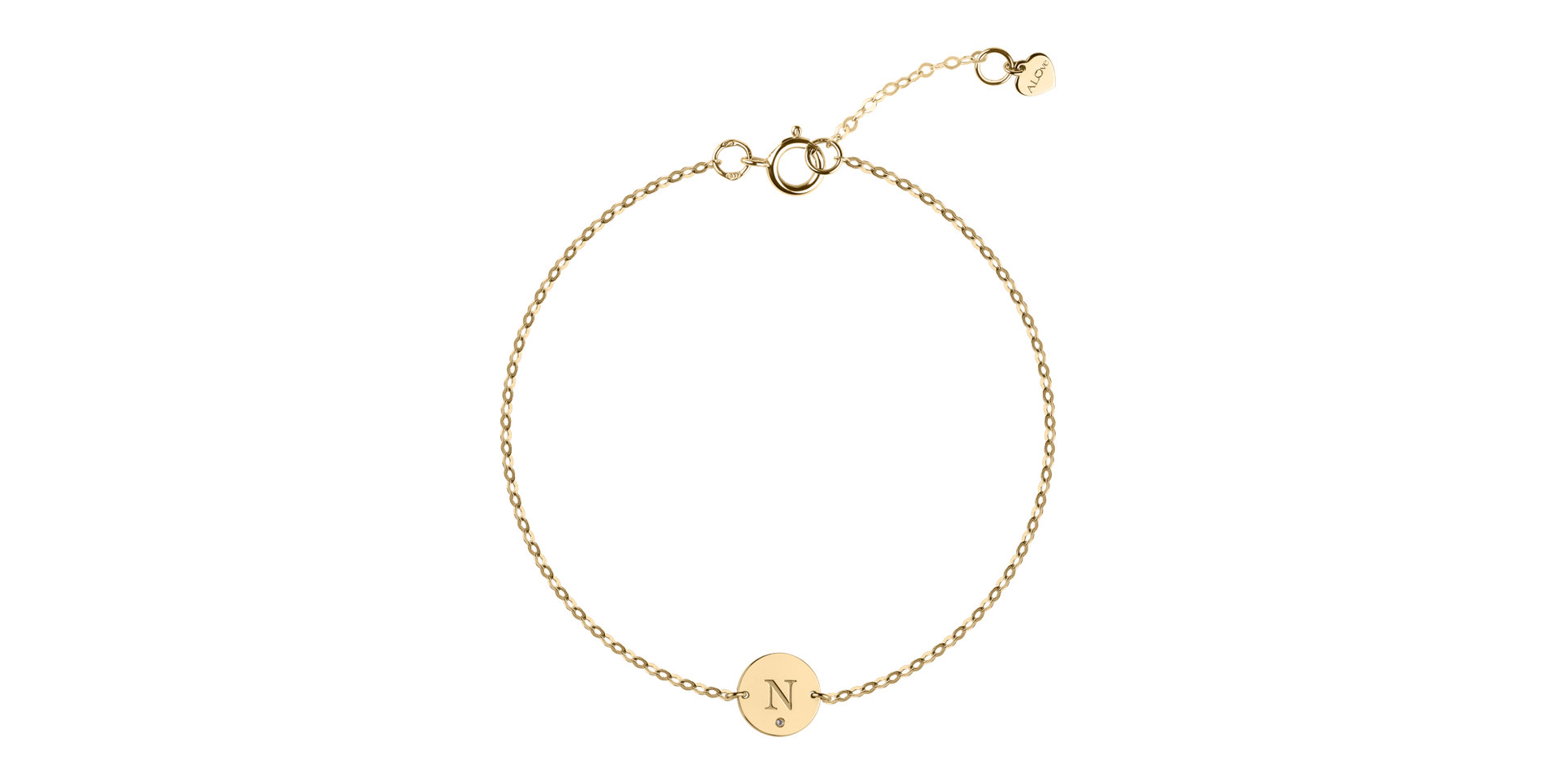 Náramek s diamantem Little Coins N