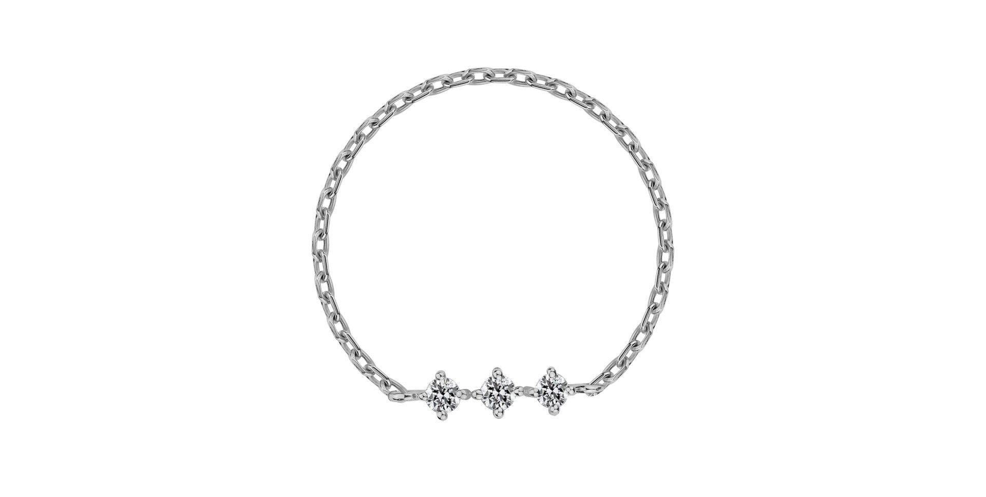 Prsten s diamanty Woogie