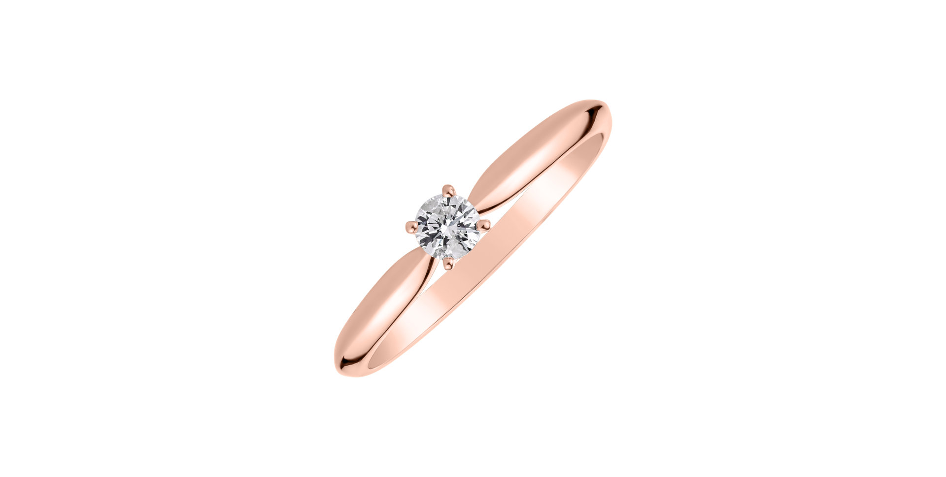 Prsten s diamantem One Love