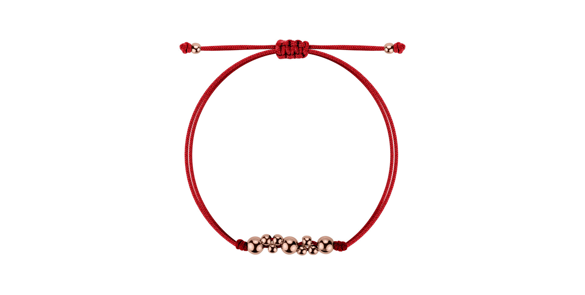 Dámský náramek se šňůrkou Bubble Shamballa