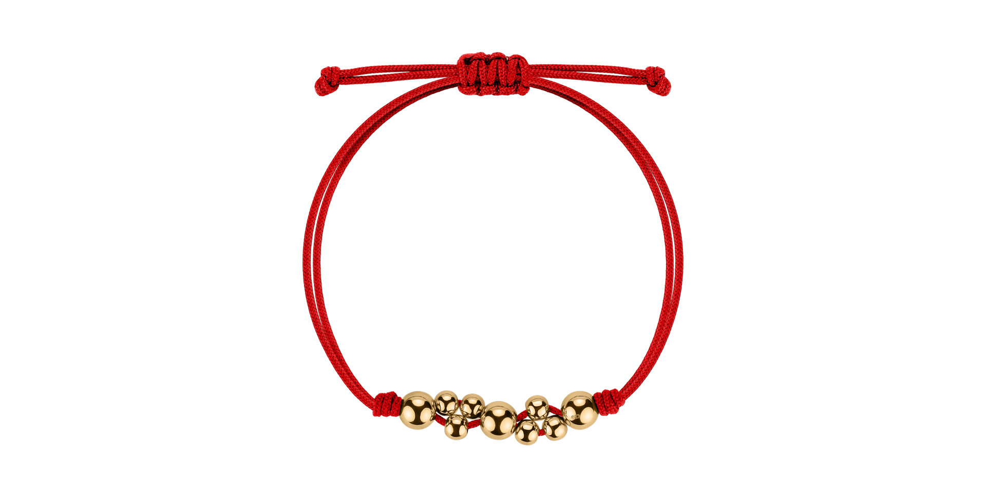 Dámský náramek se šňůrkou Bubble Shamballa