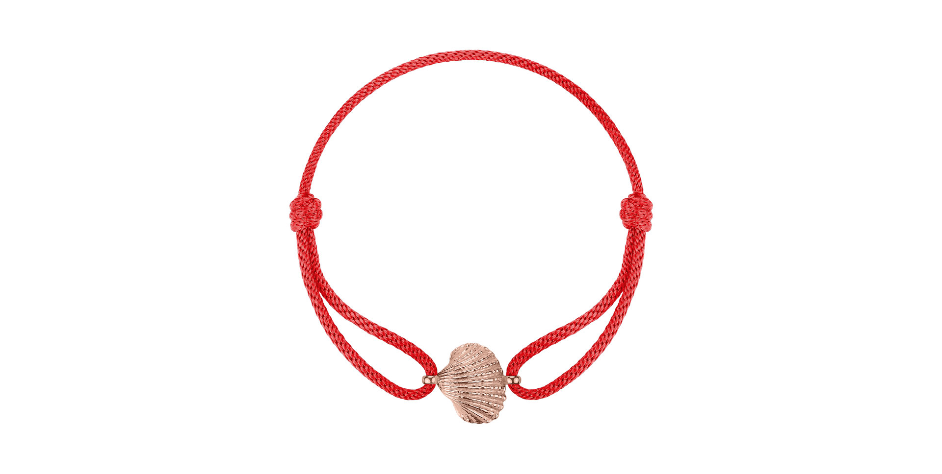 Dámský náramek se šňůrkou Luxury Clam