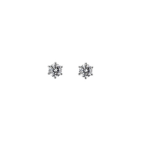 Náušnice s diamantem Essential Sparks