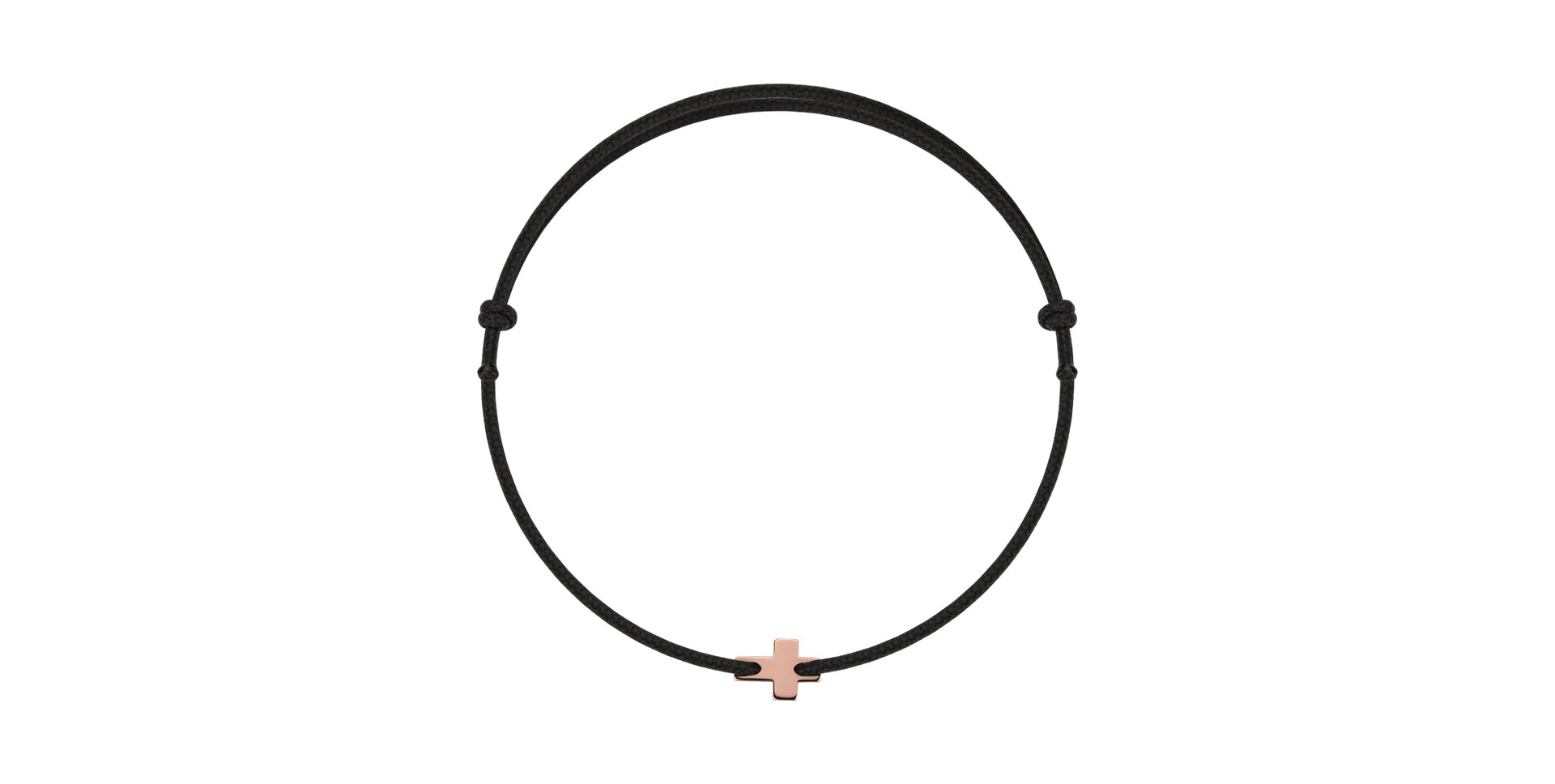 Náramek se šňůrkou The Cross