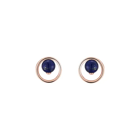 Náušnice s lapis lazuli Marius