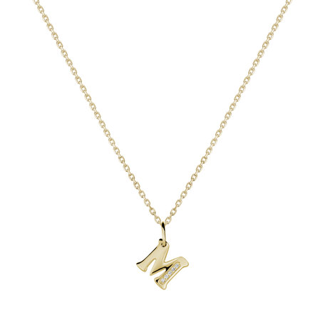 Přívěs s diamanty Dream Letter