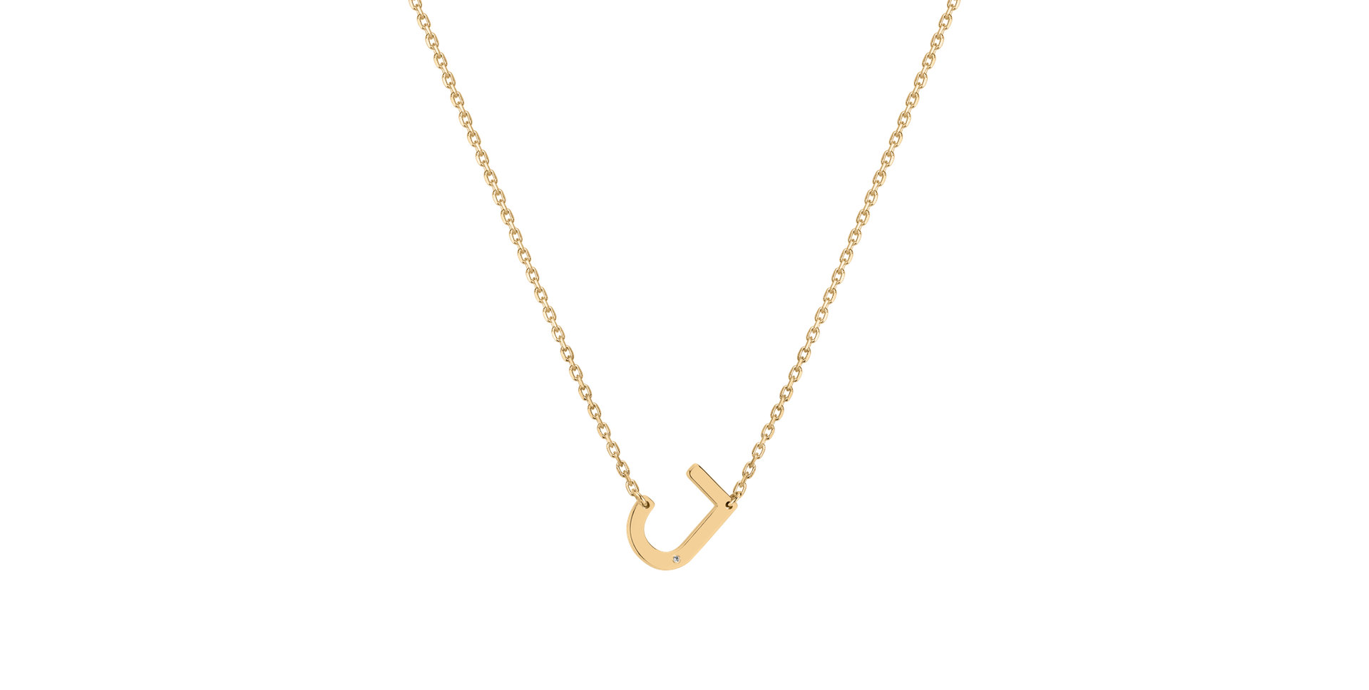 Náhrdelník s diamantem Big Laser Line J