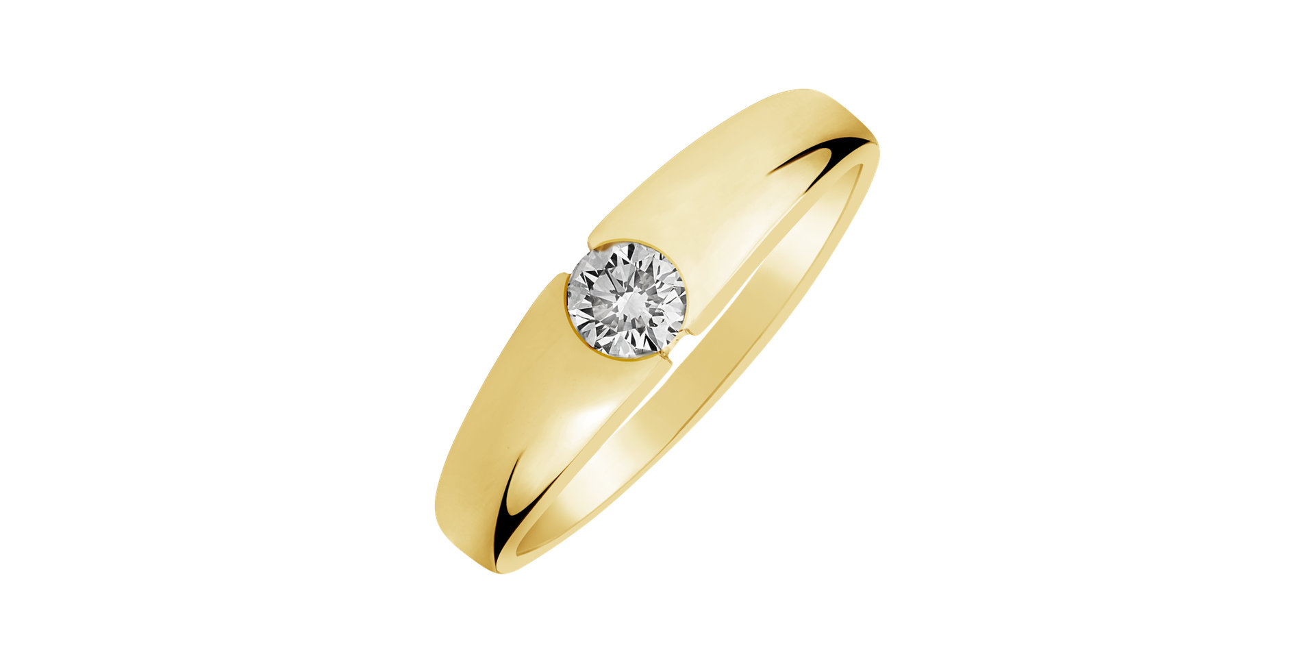 Prsten s diamantem Portia