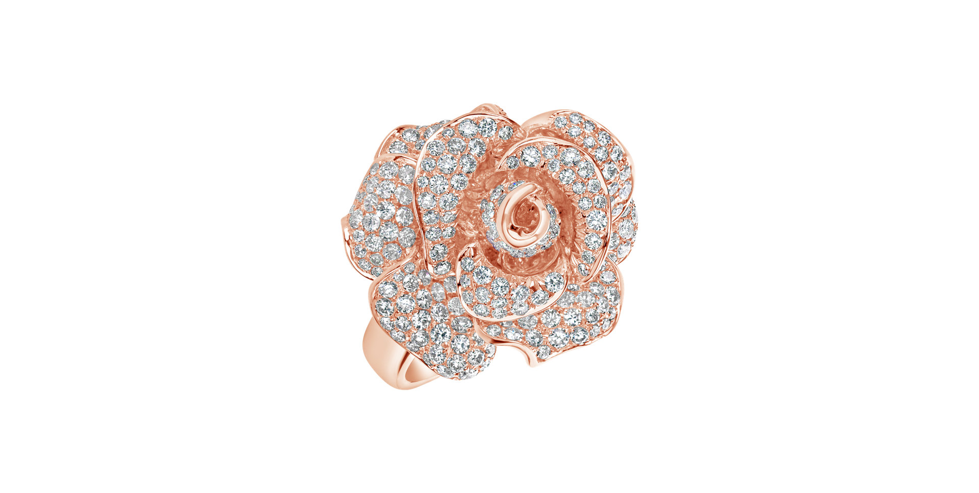 Prsten s diamanty Antique Rose