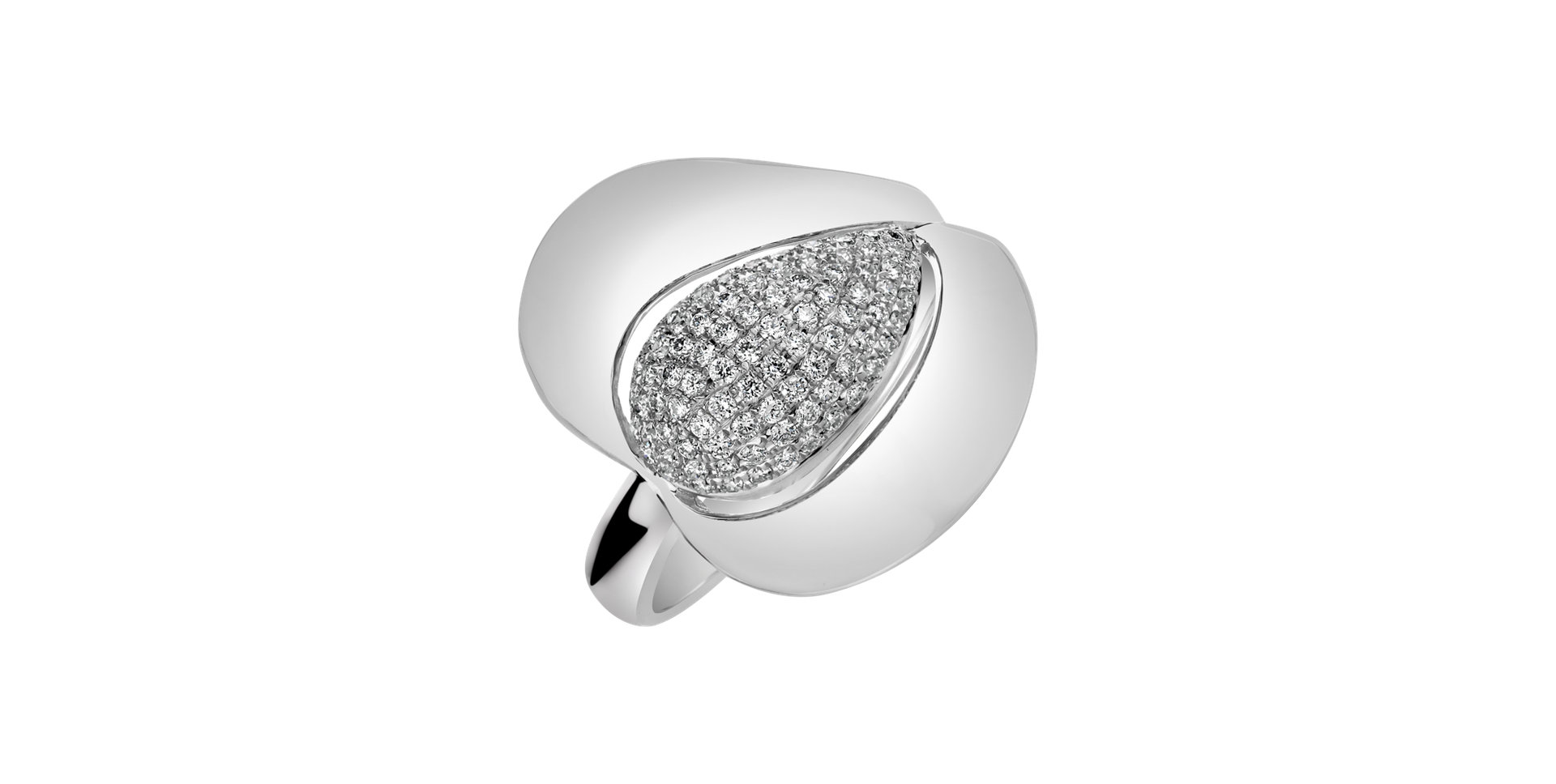 Prsten s diamanty Morpheus Tear