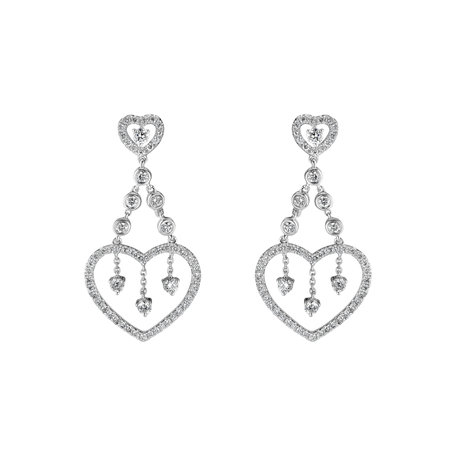 Náušnice s diamanty Grand Lovers