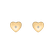 Náušnice s diamantem Hearts5