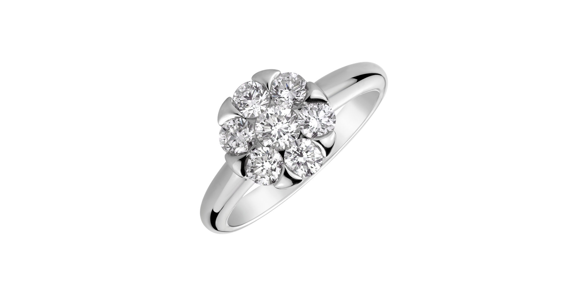 Prsten s diamanty Hidden Bloom