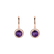 Náušnice s ametystem diamanty Iridescent5