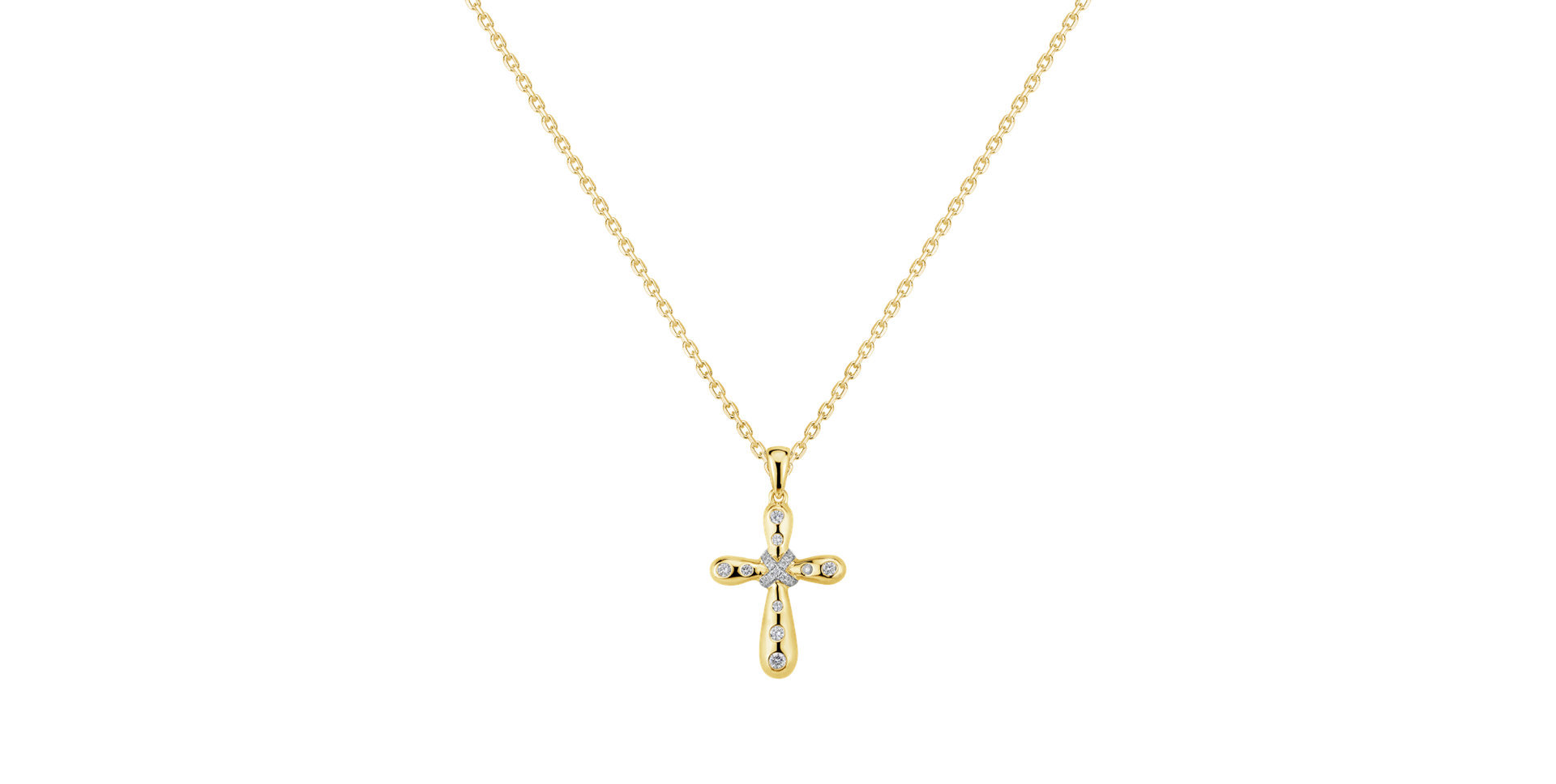 Přívěs s diamanty Magic Cross