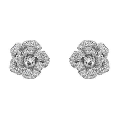 Náušnice s diamanty High & Pure