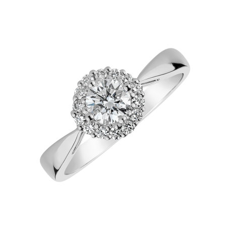 Prsten s diamanty Thérèse
