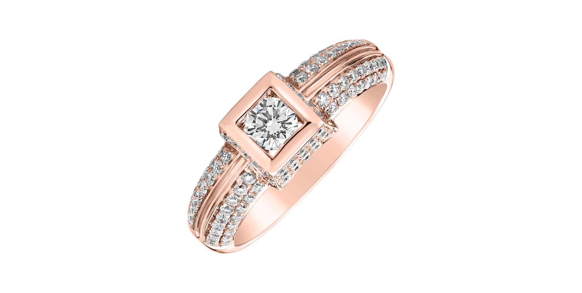 Prsten s diamanty Pietro