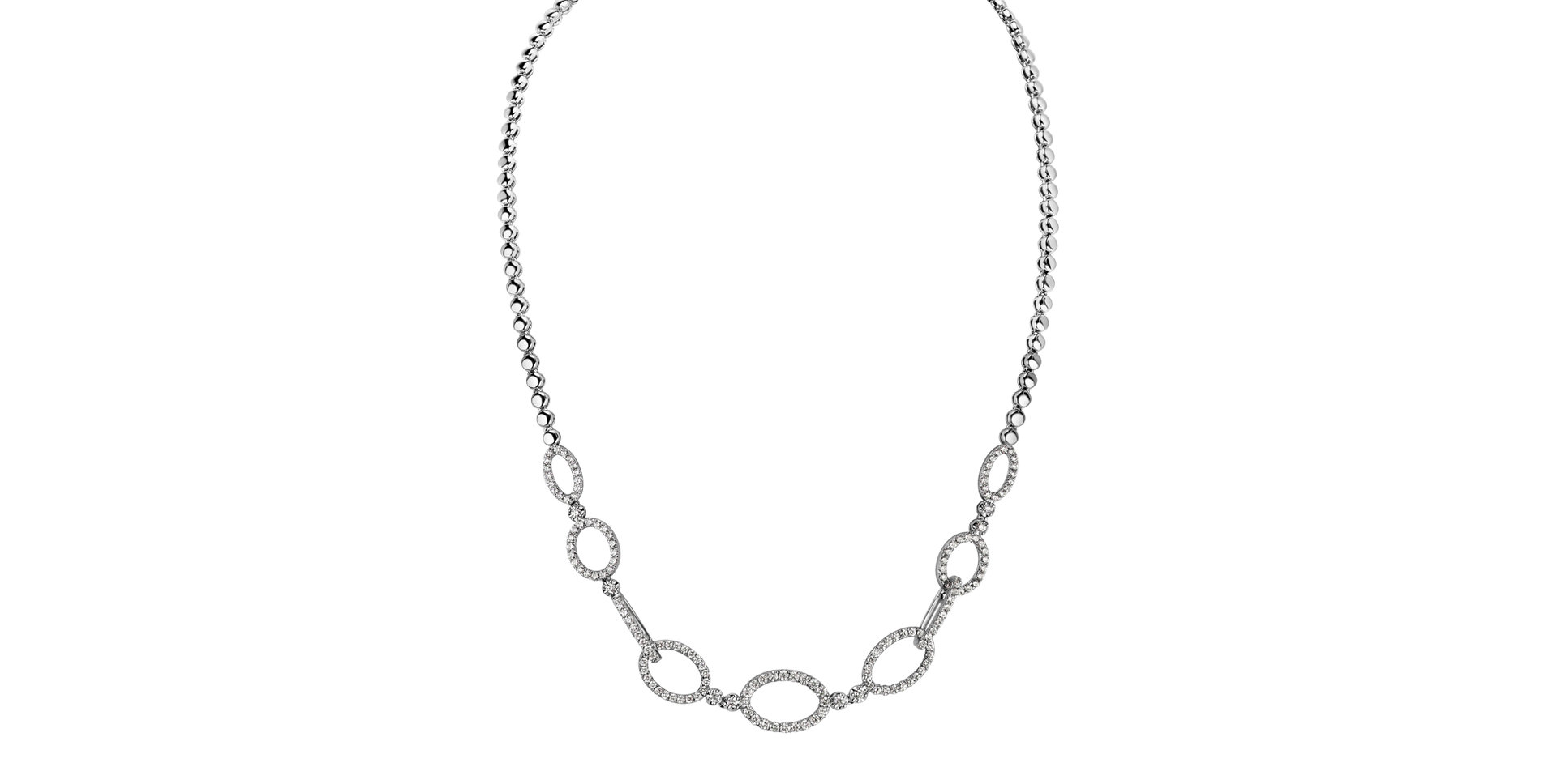 Náhrdelník s diamanty Lovely