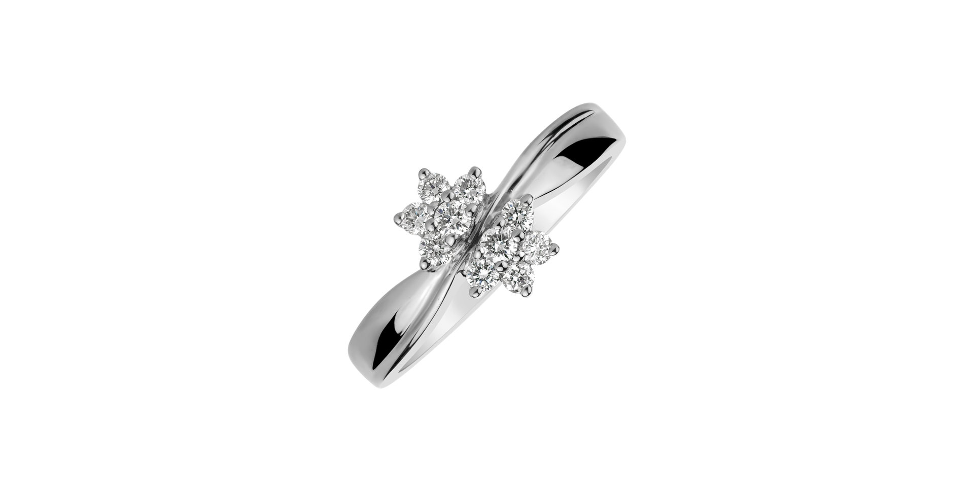 Prsten s diamanty Mélodie