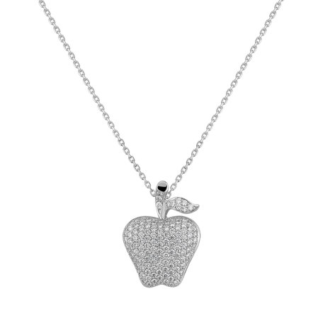 Přívěs s diamanty Apple Ton