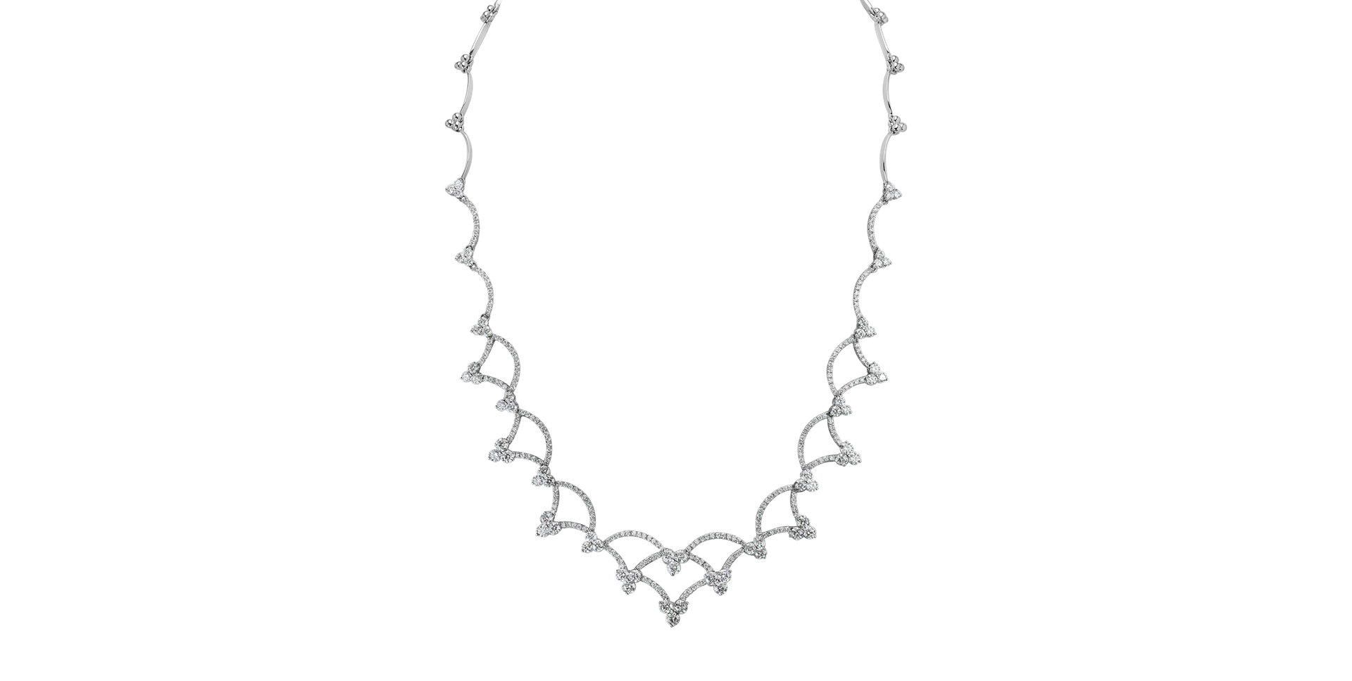 Náhrdelník s diamanty Clover Meadow