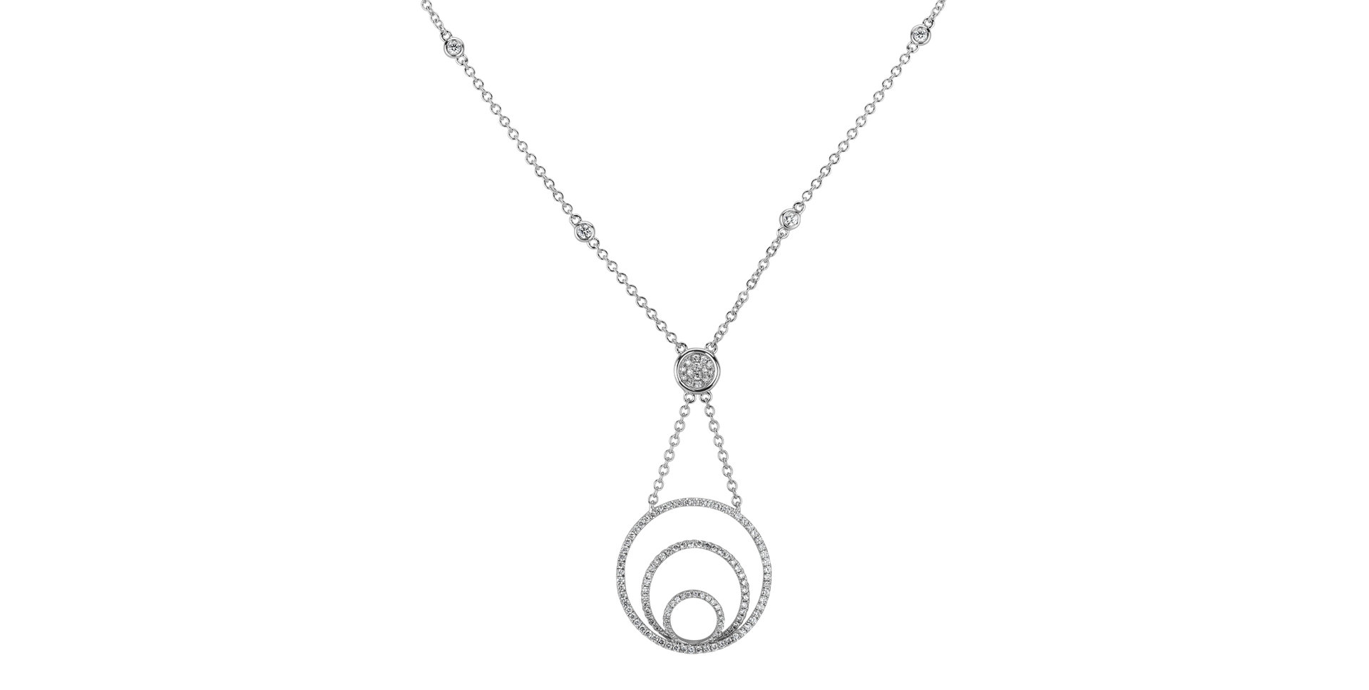 Náhrdelník s diamanty Désespoir