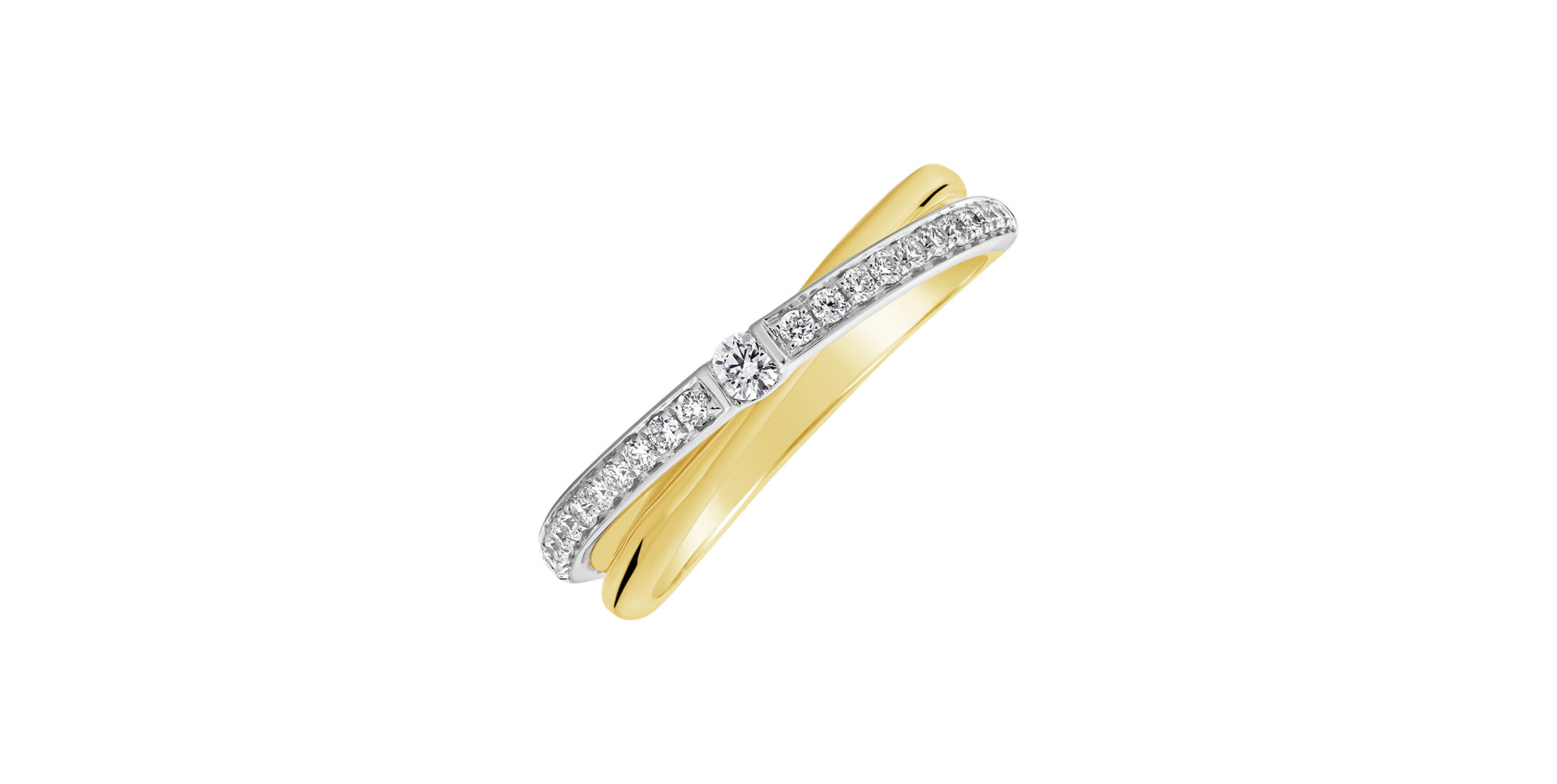 Prsten s diamanty Amedé