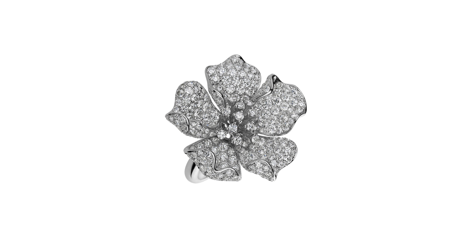 Prsten s diamanty Wild Orchid