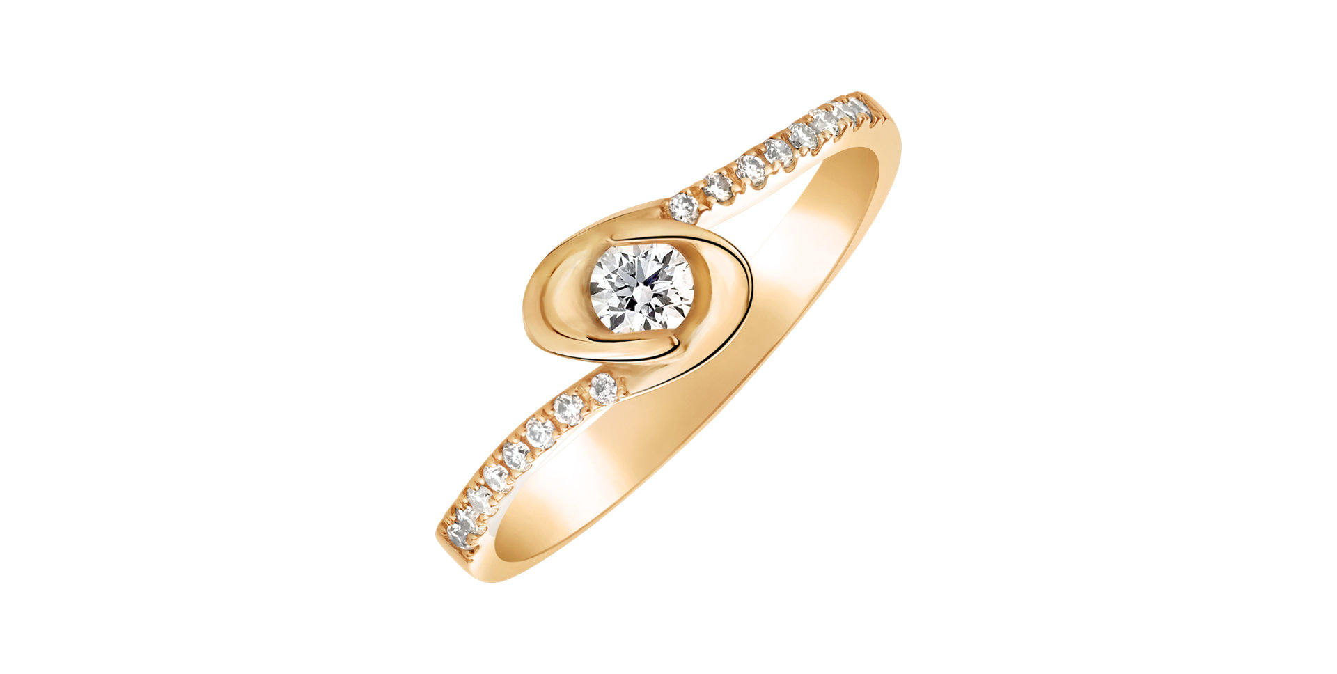 Prsten s diamanty Dazzling Love