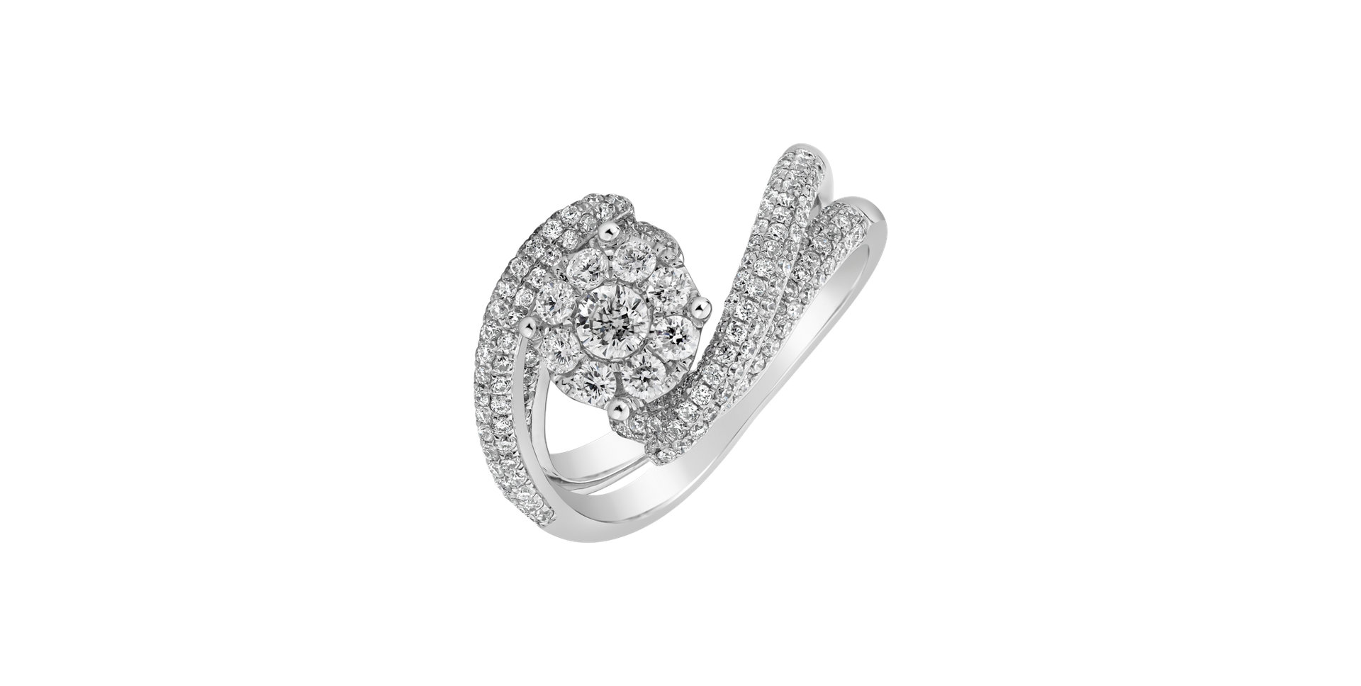 Prsten s diamanty Sylvain