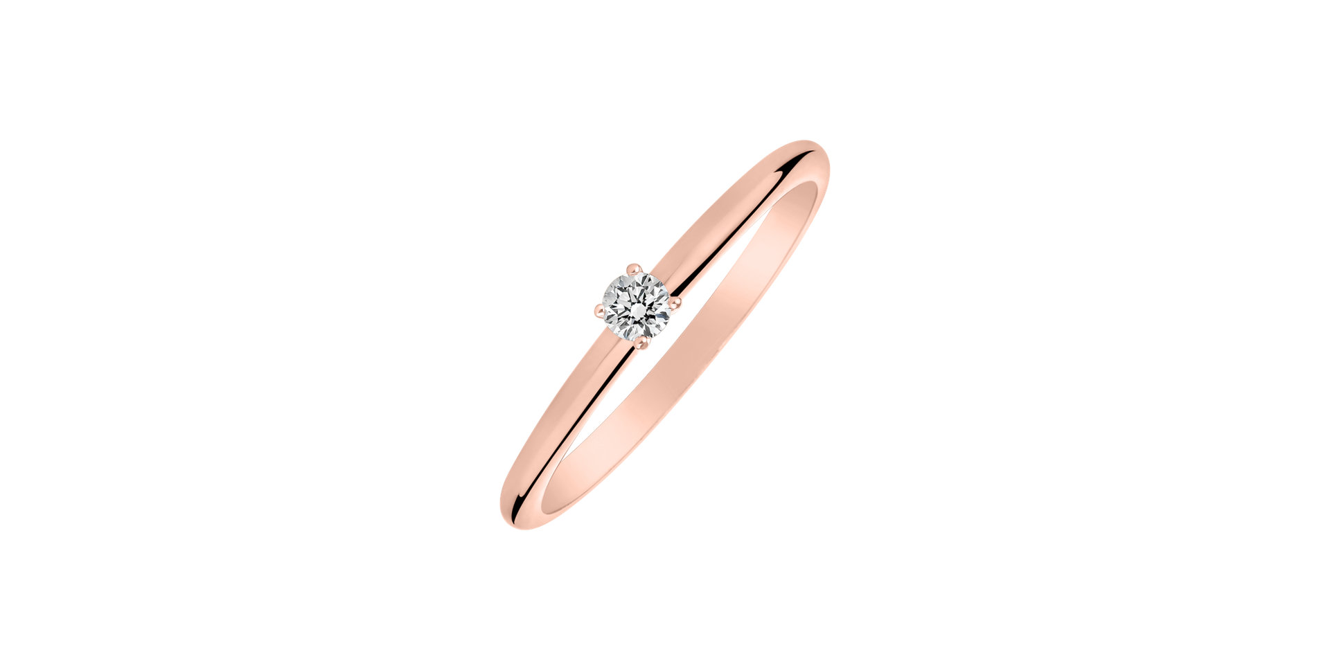 Prsten s diamantem Mystery of Barb