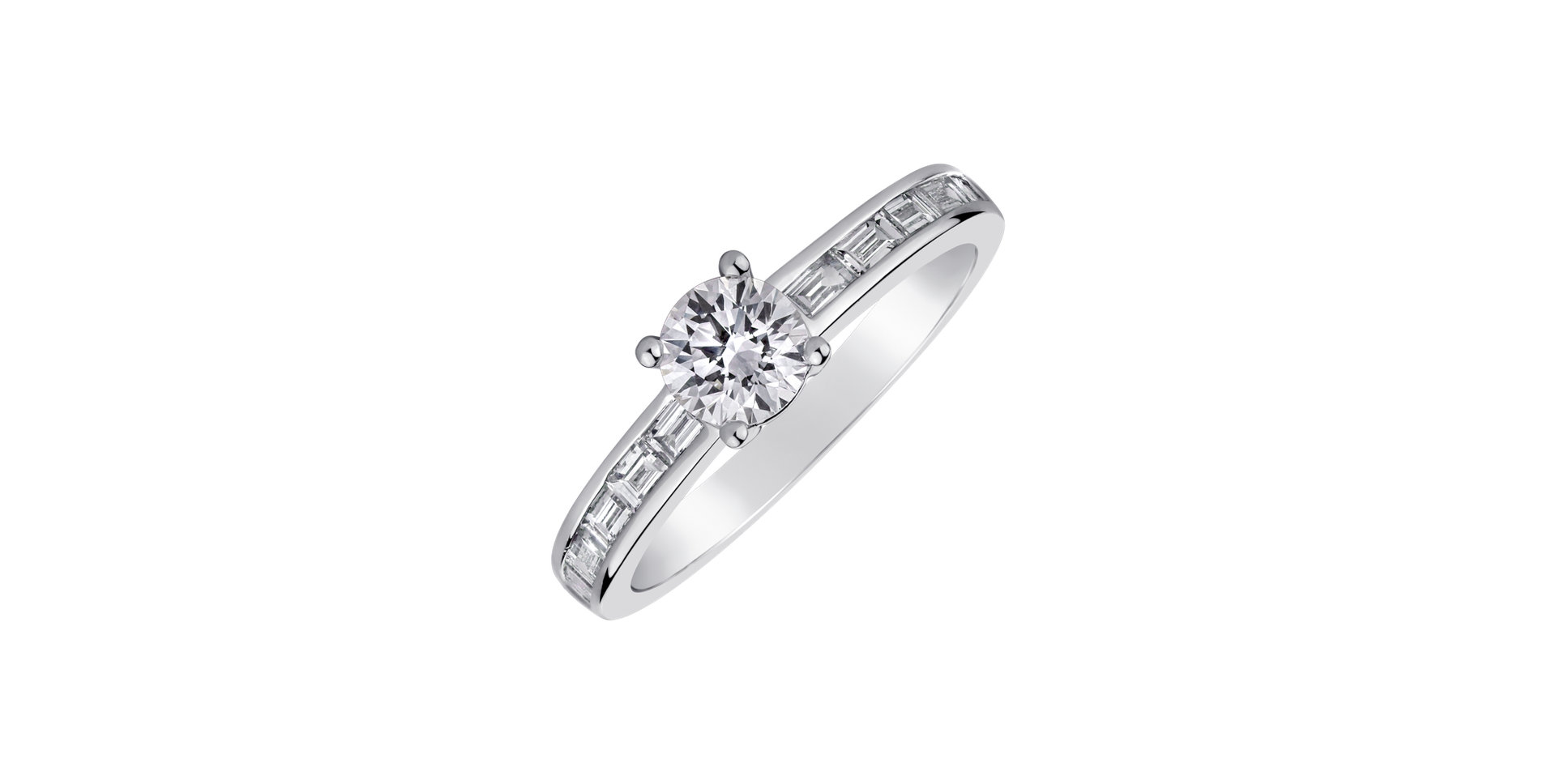 Prsten s diamanty Happiness Point