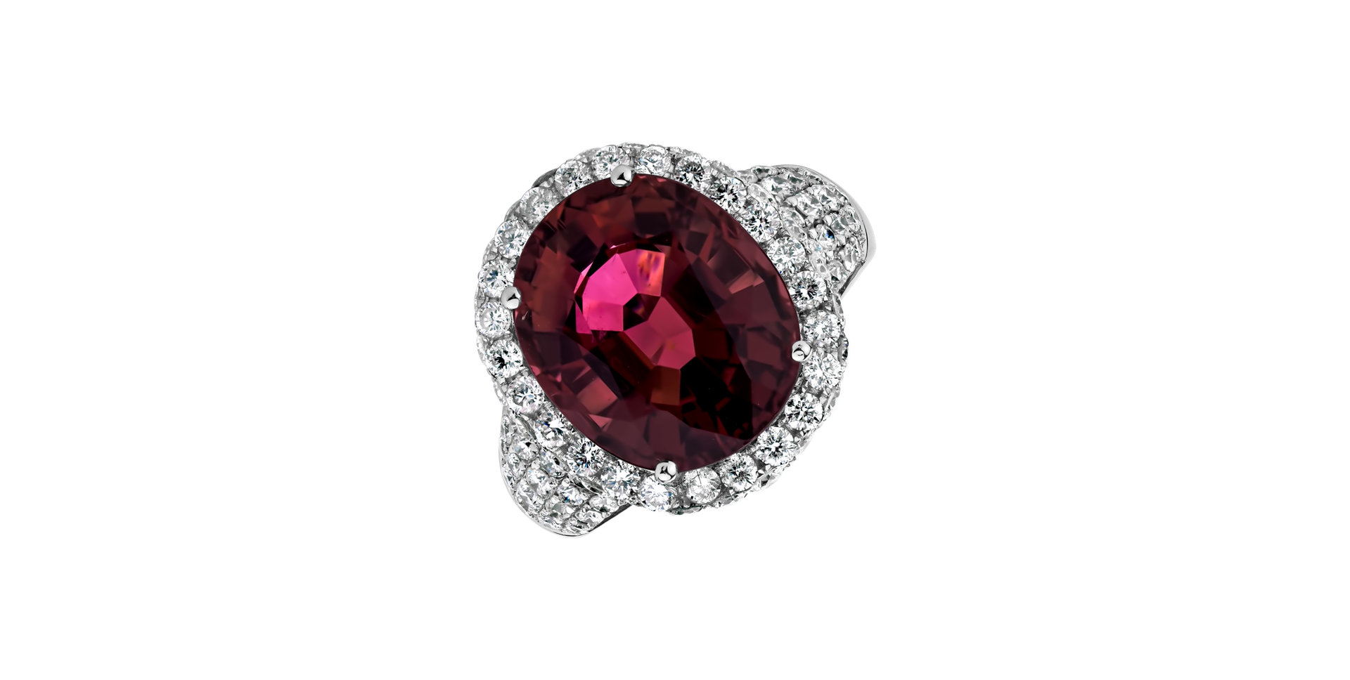 Prsten s turmalínem a diamanty My Passion