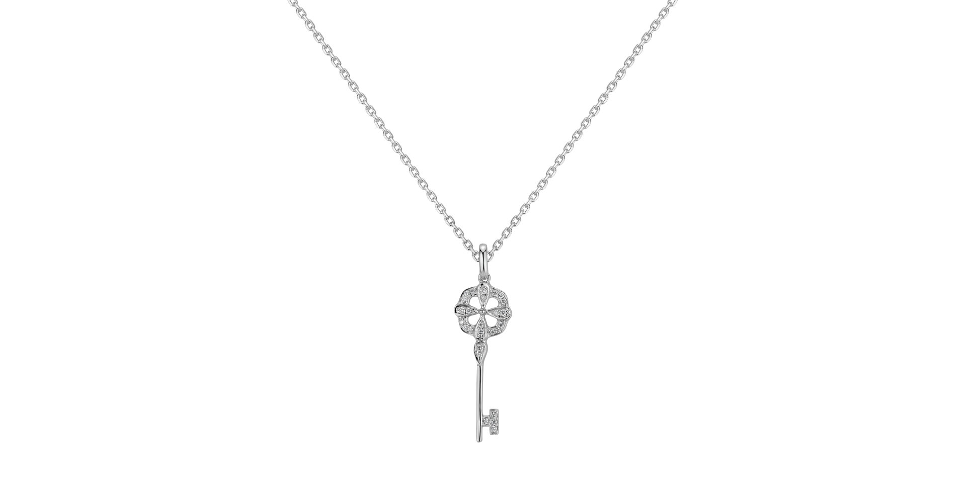 Přívěs s diamanty Lucky Key