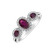 Prsten s rubíny a diamanty Triple Sarlet3