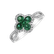 Prsten se smaragdy a diamanty Carole3