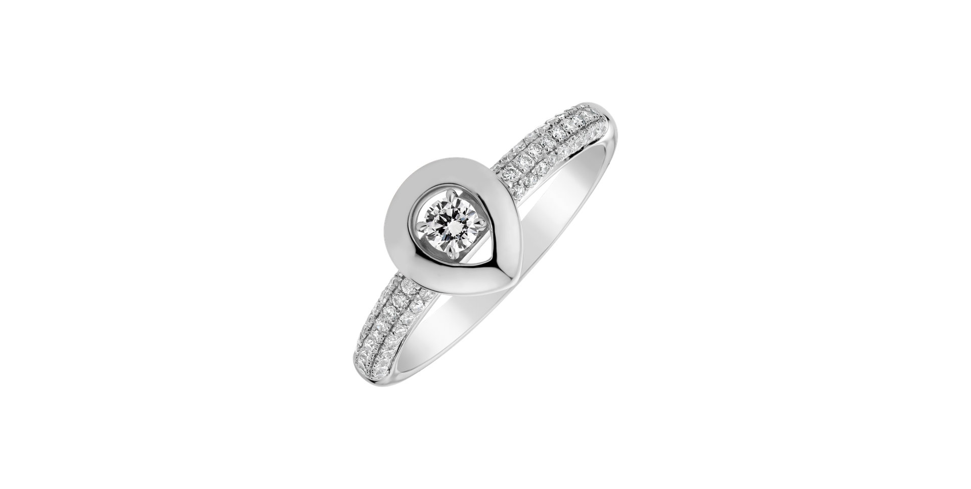Prsten s diamanty Orion Tear